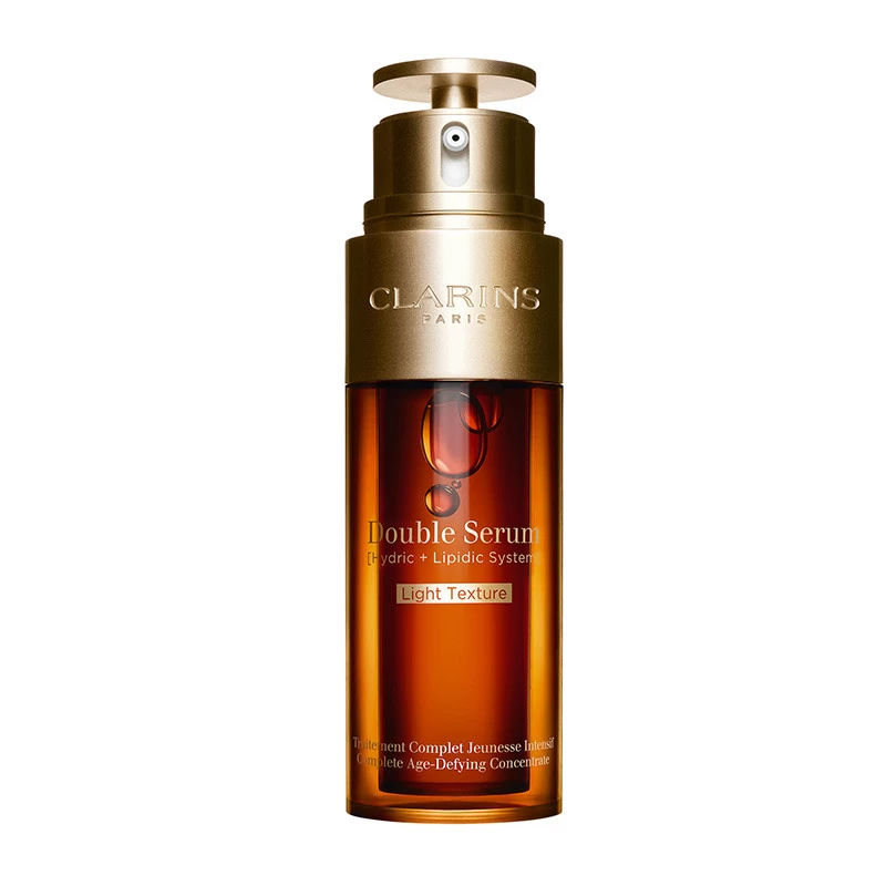 Clarins Double Serum Light Texture - Traitement Complet Jeunesse Intensif 1 Clarins Double Serum Light Texture - Traitement Complet Jeunesse Intensif