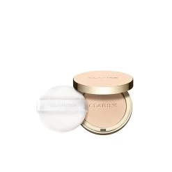 Clarins Ever Matte Compact Powder - Poudre Compacte Matifiante Infusée Au Lait De Pêcher 10gr