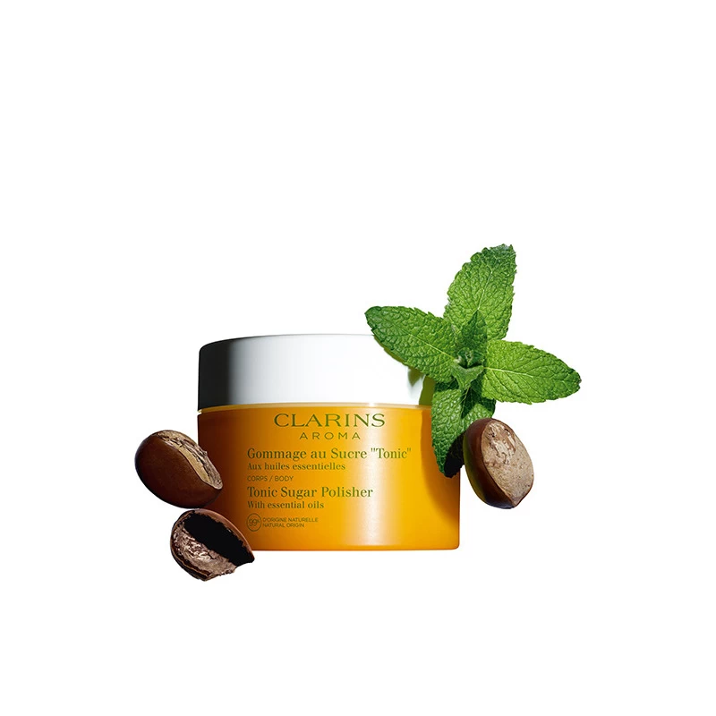 Clarins Gommage "Tonic" Corps Au Sucre 2 Clarins Gommage "Tonic" Corps Au Sucre – Image 2