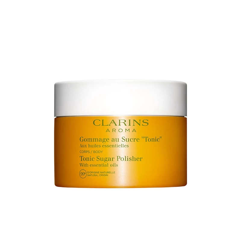 Clarins Gommage "Tonic" Corps Au Sucre 1 Clarins Gommage "Tonic" Corps Au Sucre