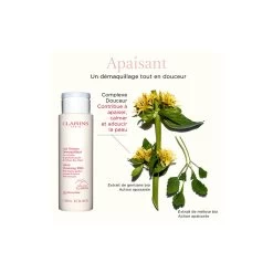 Clarins Lait Démaquillant Velours Aux Extraits De Gentiane Jaune & Mélisse Des Alpes - Peaux Normales Ou Sèches 11 Clarins Lait Démaquillant Velours Aux Extraits De Gentiane Jaune & Mélisse Des Alpes - Peaux Normales Ou Sèches -Maquillage Et Soins Boutique lait demaquillant velours aux extraits de gentiane jaune melisse des alpes peaux normales ou seches 5