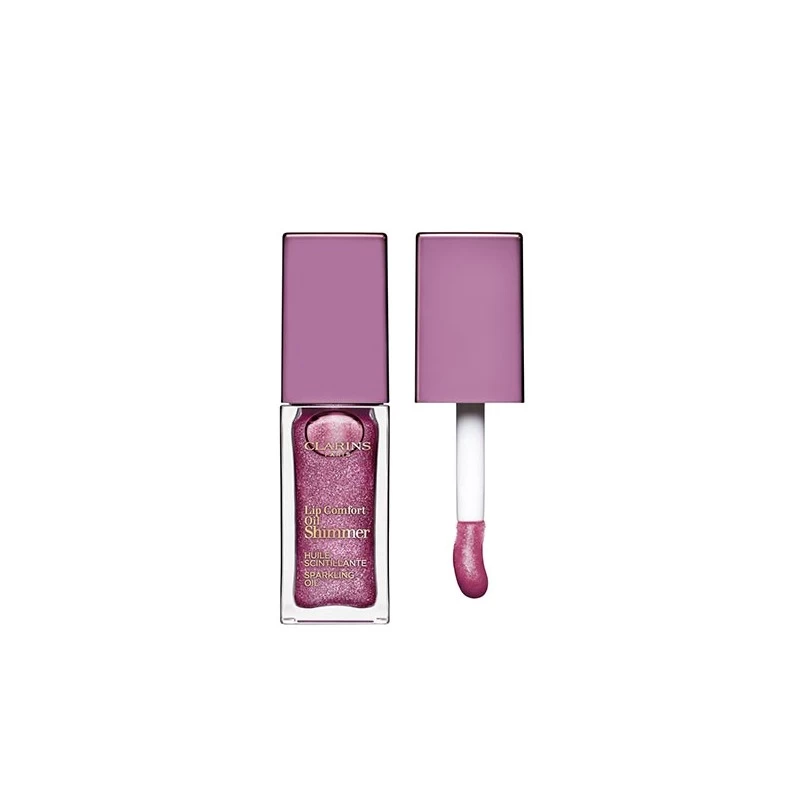 Clarins Lip Comfort Oil Shimmer - Huile Scintillante 2 Clarins Lip Comfort Oil Shimmer - Huile Scintillante – Image 2