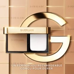 Guerlain Parure Gold Skin Control - FOND DE TEINT COMPACT HAUTE PERFECTION & MATITÉ Effet Rajeunissant - Tenue 24h - Sans Transfert -Maquillage Et Soins Boutique parure gold skin control fond de teint compact haute perfection matite effet rajeunissant tenue 24h sans transfert 6