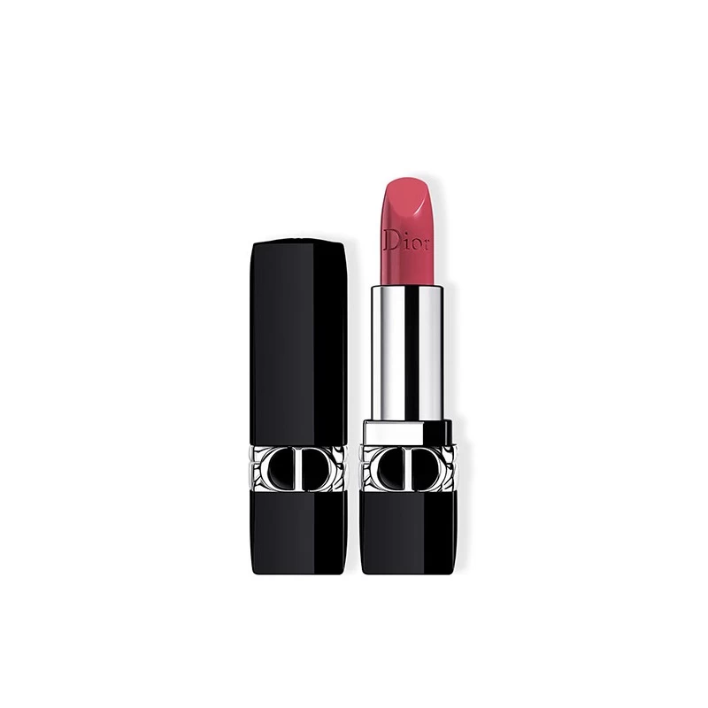 DIOR Rouge à Lèvres Rechargeable Couleur Couture 3,5gr - 4 Finis : Satin, Mat, Métallique Et Velours 19 DIOR Rouge à Lèvres Rechargeable Couleur Couture 3,5gr - 4 Finis : Satin, Mat, Métallique Et Velours – Image 19