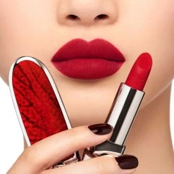 Guerlain Rouge G - L'écrin Double Miroir - Edition Limitée Red Orchid -Maquillage Et Soins Boutique rouge g l ecrin double miroir edition limitee red orchid 2