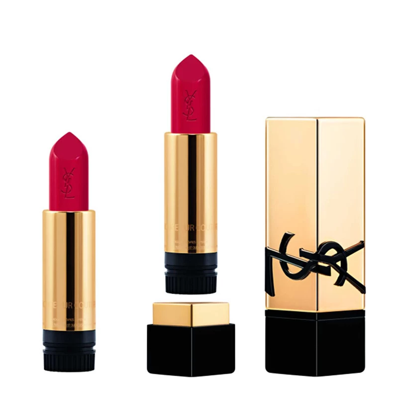 Yves Saint Laurent Rouge Pur Couture - Rouge à Lèvres Fini Satin - Couleur Intense Et Confort 1 Yves Saint Laurent Rouge Pur Couture - Rouge à Lèvres Fini Satin - Couleur Intense Et Confort