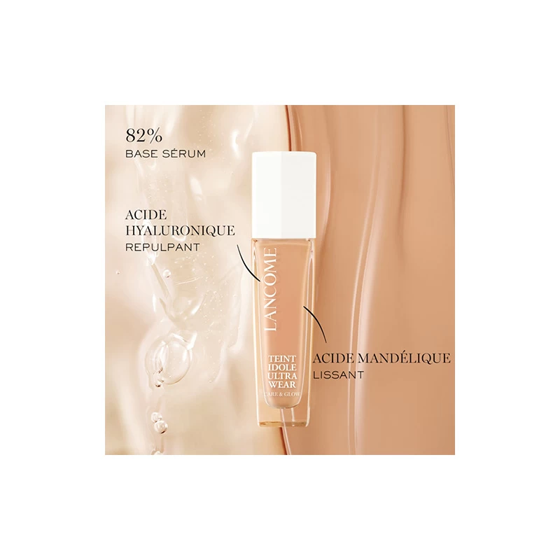 Lancome Teint Idole Ultra Wear Care & Glow - Fond De Teint Soin 24h Fini Lumineux & Frais SPF25 3 Lancome Teint Idole Ultra Wear Care & Glow - Fond De Teint Soin 24h Fini Lumineux & Frais SPF25 – Image 3