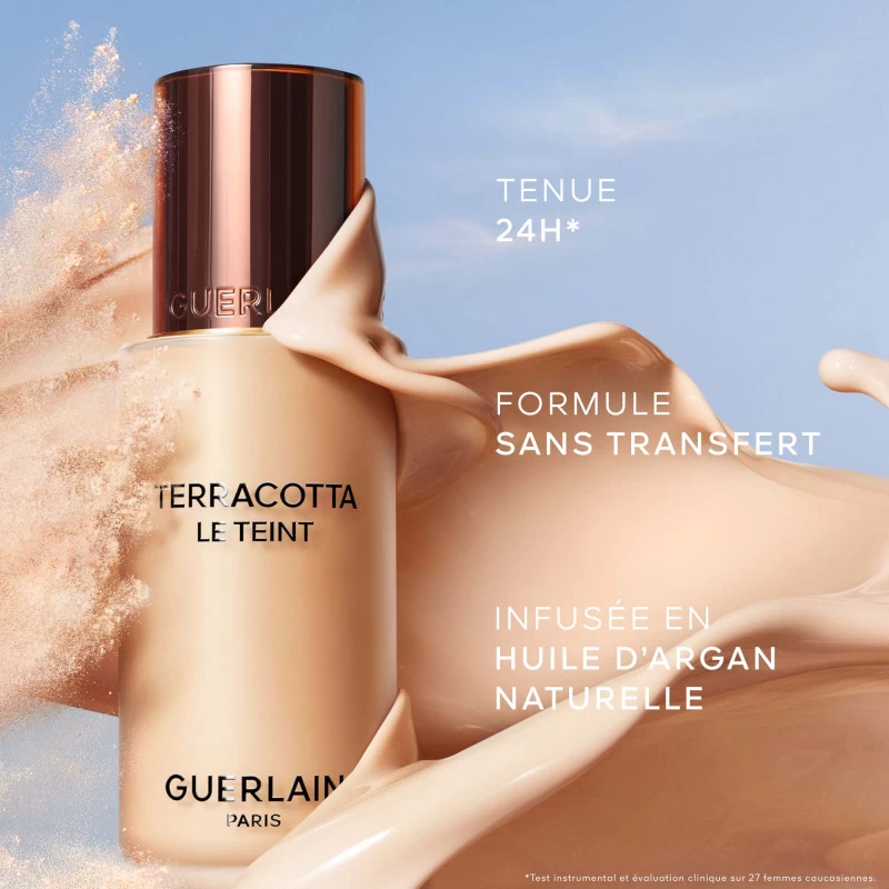 Guerlain Terracotta Le Teint - Fond De Teint Perfection Naturelle Fraîcheur Bonne Mine - Tenue 24h - Sans Transfert 10 Guerlain Terracotta Le Teint - Fond De Teint Perfection Naturelle Fraîcheur Bonne Mine - Tenue 24h - Sans Transfert – Image 10